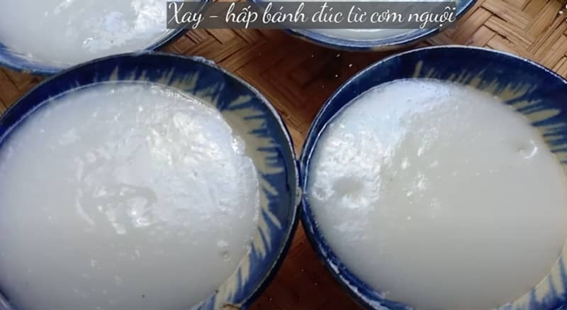 Cách làm bánh đúc chén