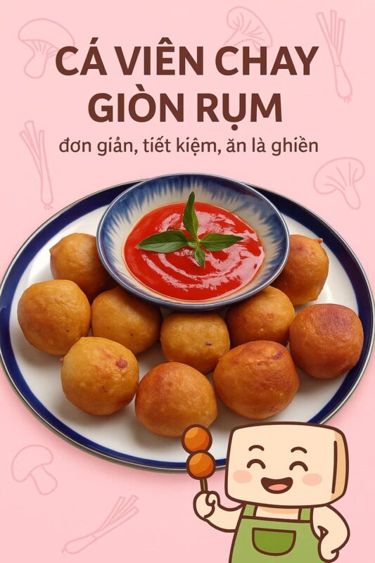 cách làm cá viên chay