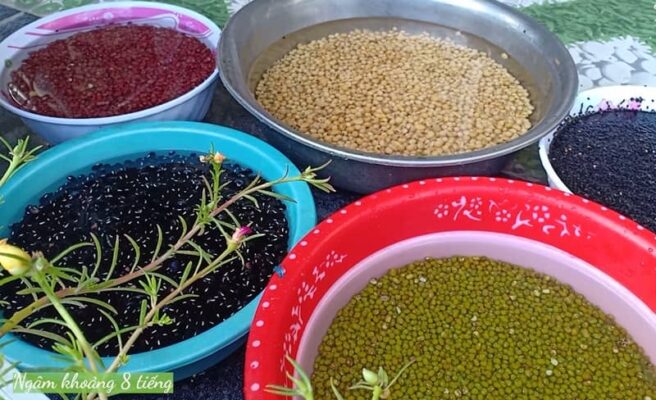 cách làm bột ngũ cốc 5 loại đậu