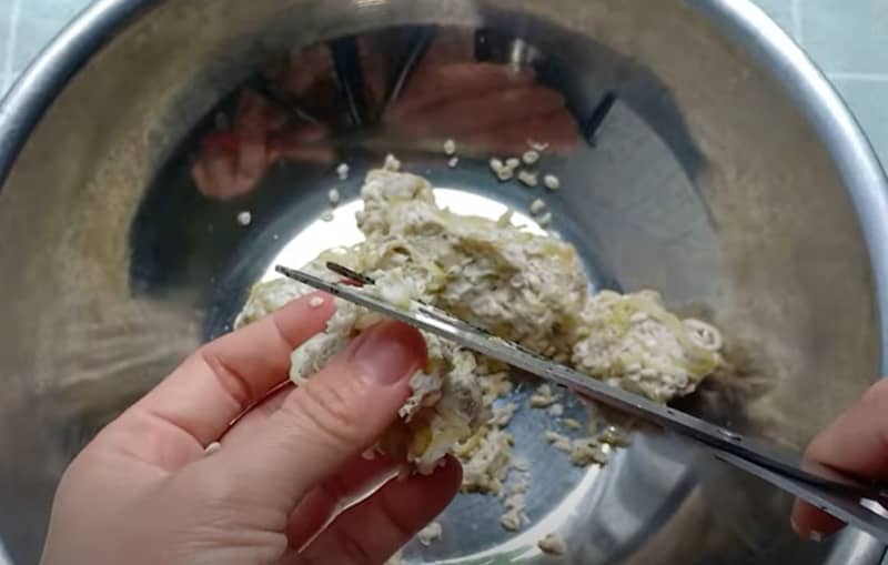 cách làm món hến trộn chay