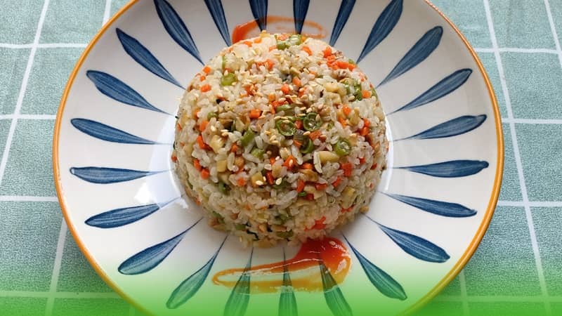 cơm chiên chay ngon