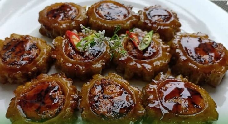 Khổ qua rim nước tương