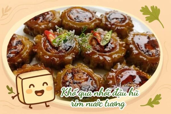 Khổ qua rim nước tương