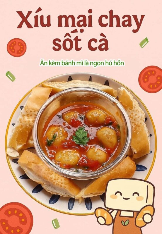 xíu mại nấm chay