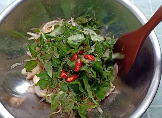 cách làm gỏi nấm chay
