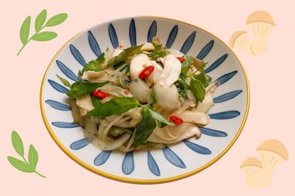 cách làm gỏi nấm chay