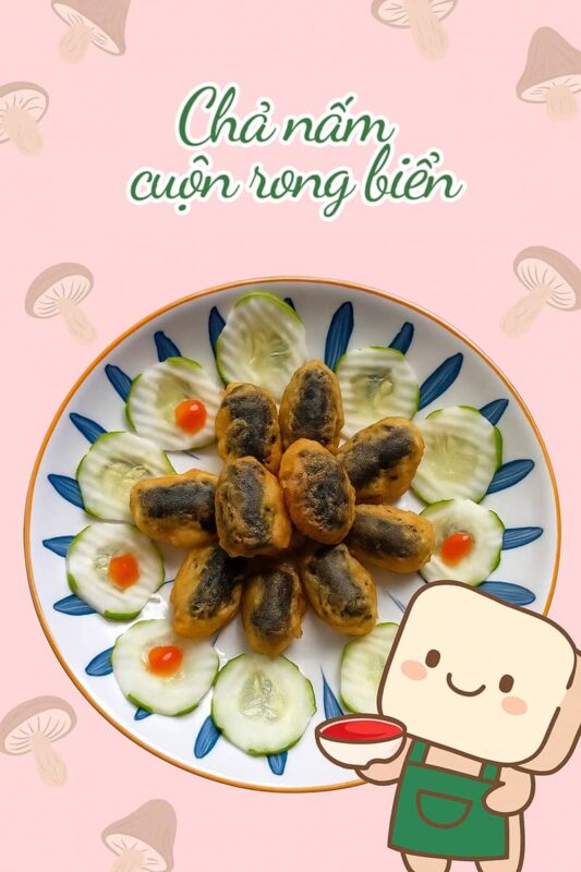 cách làm chả nấm bào ngư chay