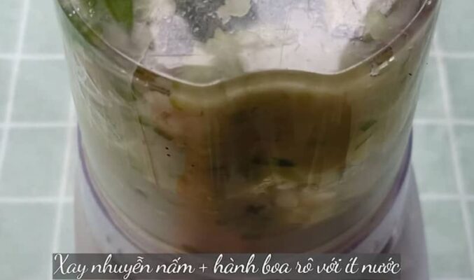 cách làm chả nấm bào ngư chay