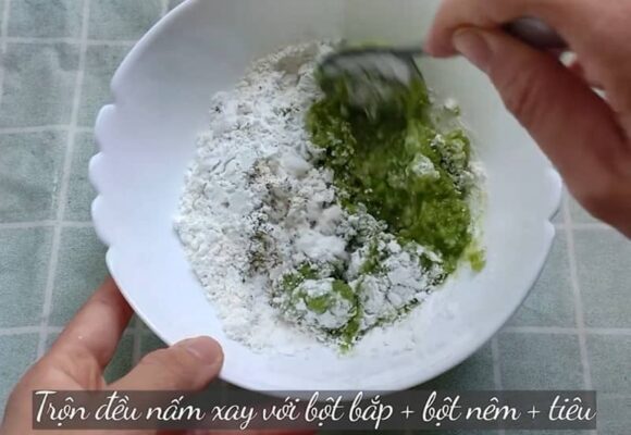 cách làm chả nấm bào ngư chay