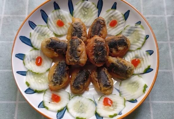 cách làm chả nấm bào ngư chay