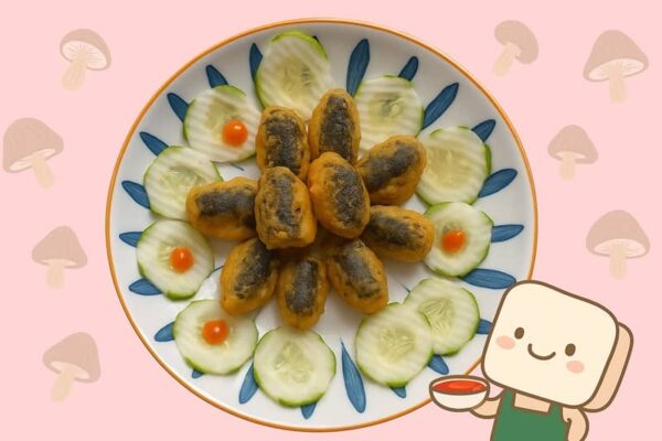 cách làm chả nấm bào ngư chay