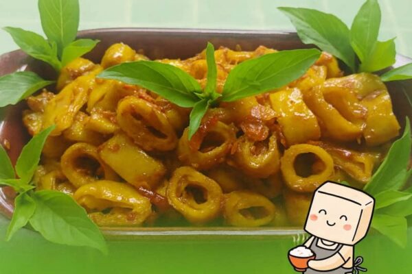 cách kho mì căn chay ngon