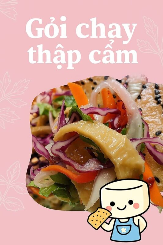 gỏi chay thập cẩm gỏi chay thập cẩm